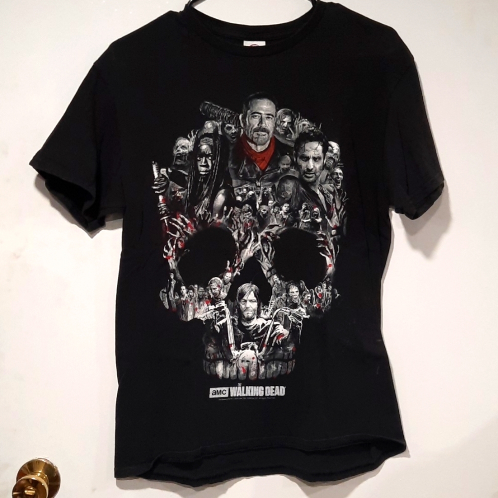 Unisex The Walking Dead Skull Tee